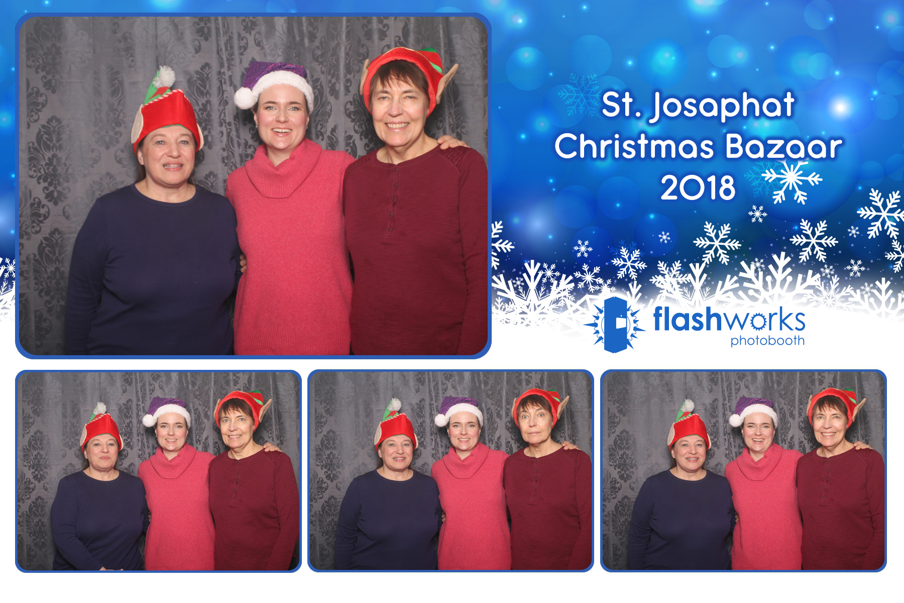 St. Josaphat Christmas Bazaar | View more photos from the event at gallery.flashworksphotobooth.com/u/FlashworksPhotoboothInc/St-Josaphat-Christmas-Bazaar
